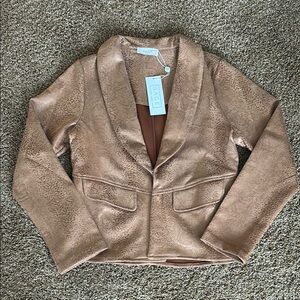Sage Tan Reptile Blazer